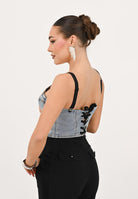 ADIDAS ORIGINALS Bustino adidas X Jeremy Scott Pride in denim chiaro da donna JW0825 . ADIDAS ORIGINALS 