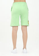 BARROW Shorts sportivo verde pastello per donna, ragazzi e bambini con ricamo logo S5BKJUBE039 081 BARROW 