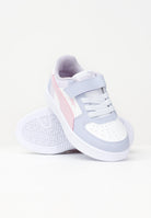 PUMA Sneakers Caven 2.0 Block azzurre, rosa e bianche da bambina 394462 15 PUMA 