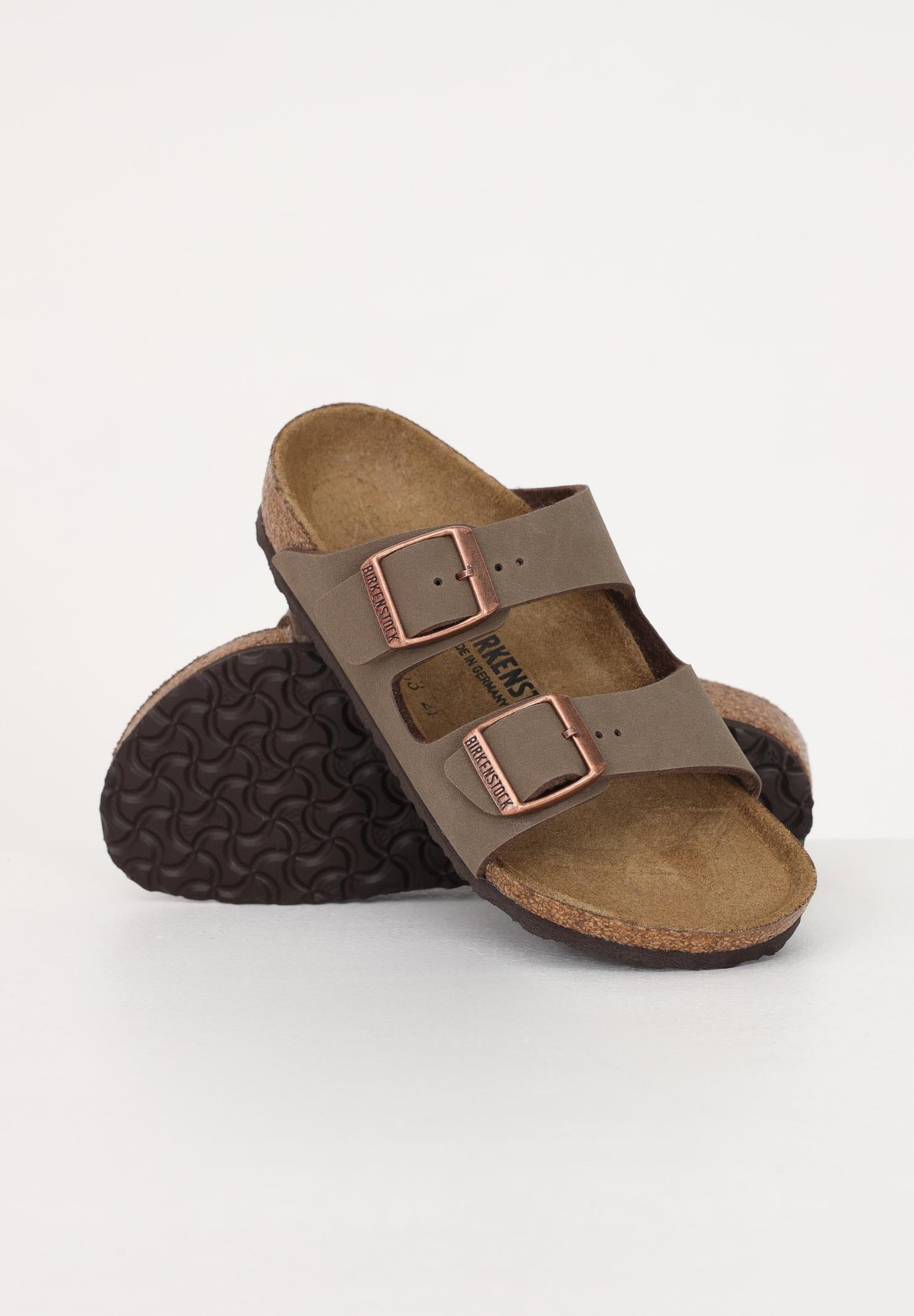 BIRKENSTOCK Ciabatte Arizona mocha per bambino e bambina 552893 . BIRKENSTOCK 