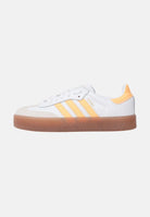ADIDAS ORIGINALS Sneakers Sambae bianche e gialle da donna JP9533 . ADIDAS ORIGINALS 