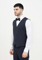 Gilet da uomo blu navy 16089406 NAVY BLAZER SELECTED HOMME 