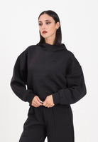 PUMA Felpa con cappuccio Wardrobe Essentials nera da donna 632051 01 PUMA 