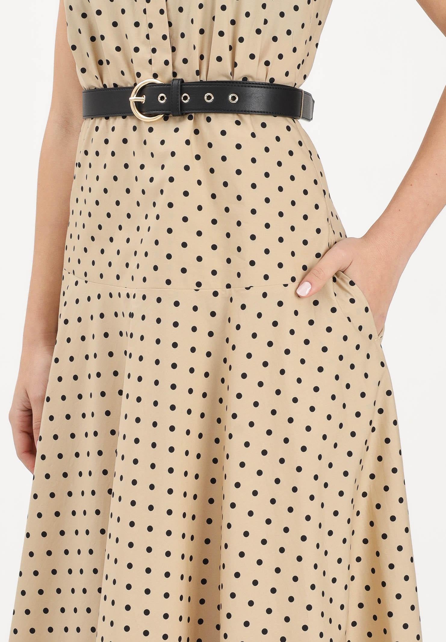 MAX MARA Women's MSTWEST Midi Dress in Beige Pavidas MAX MARA Women's MSTWEST Midi Dress in Beige Pavidas