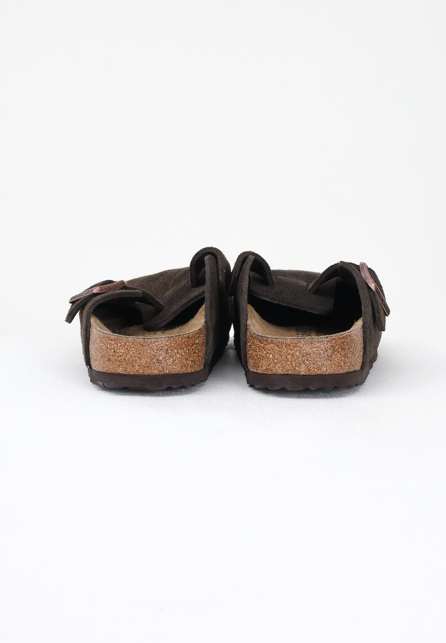BIRKENSTOCK Ciabatte Boston marroni per uomo e donna 1027460 . BIRKENSTOCK 