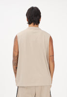 ADIDAS ORIGINALS Canotta TREFOIL ESSENTIALS beige da uomo KE3397 . ADIDAS ORIGINALS 
