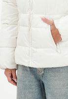 JDY Piumino bianco da donna 15355081 Tofu JDY 