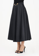 ELISABETTA FRANCHI Gonna midi nera da donna GO15661E2 110 ELISABETTA FRANCHI 