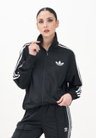 ADIDAS ORIGINALS Felpa con zip Adicolor Classic Firebird Loose nera da donna JC8251  ADIDAS ORIGINALS 