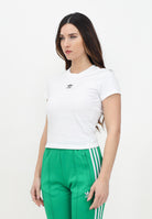 ADIDAS ORIGINALS T-shirt a manica corta Essentials bianca da donna JC8973  ADIDAS ORIGINALS 