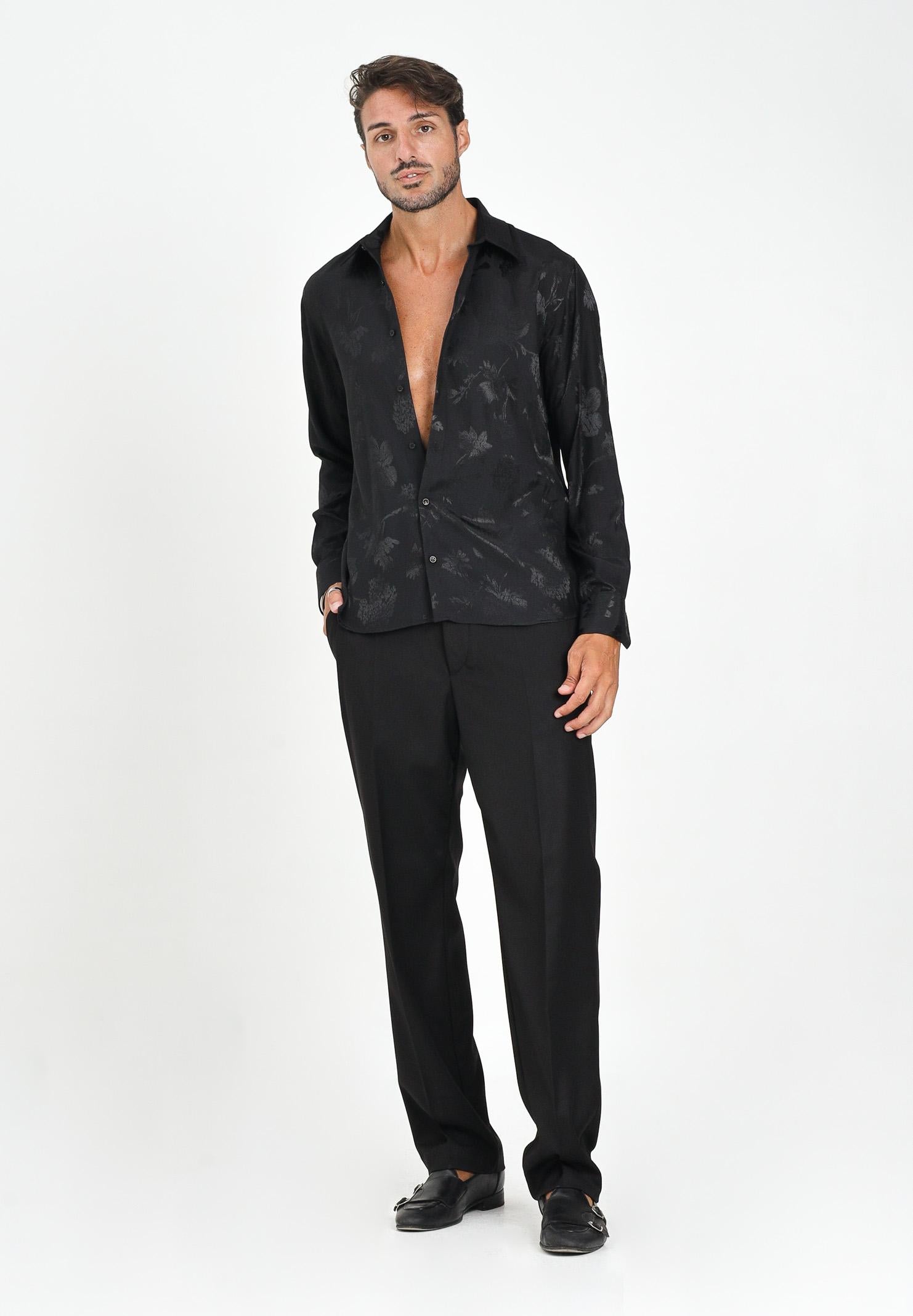 I'M BRIAN Pantalone elegante nero da uomo PA3481 009 I'M BRIAN 