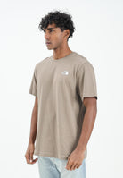 THE NORTH FACE T-shirt a manica corta NSE Reflective Box beige da uomo NF0A87NPE1Q1 . THE NORTH FACE 