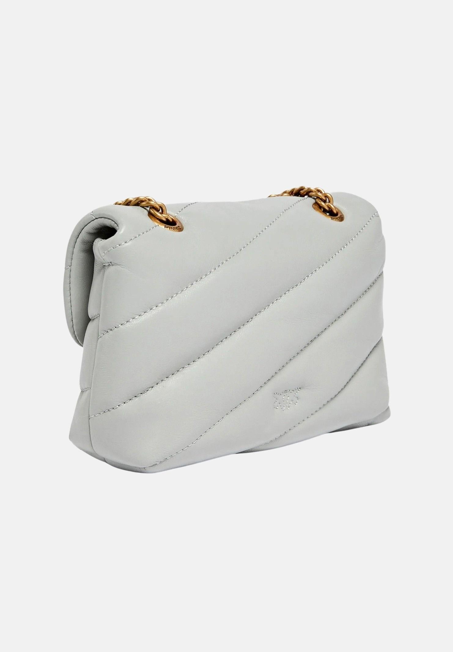 PINKO Borsa a tracolla Baby Love Bag Puff celeste da donna 100040A0F2 K32Q PINKO 