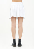 BARROW Gonna corta bianca per donna e bambina con logo S5BKJGSK145 002 BARROW 