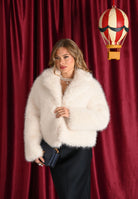 MEHRAN Pelliccia bianca da donna 25330WHT WHT MEHRAN 