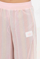 ADIDAS ORIGINALS Pantalone sportivo SUMMER GLOW KNITTED FIREBIRD rosa da donna KY2037 . ADIDAS ORIGINALS 