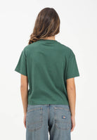 DICKIES T-shirt a manica corta Oakport verde da donna DK0A4Y8LPIN1  DIckies 