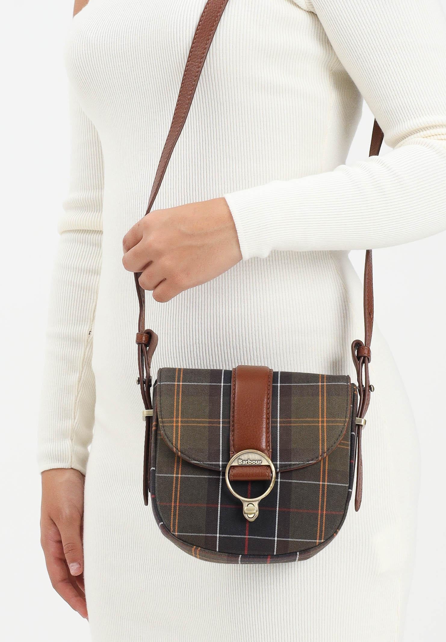 BARBOUR Borsa a tracolla con motivo tartan Elm da donna 252MLBA0504 TN11 BARBOUR 