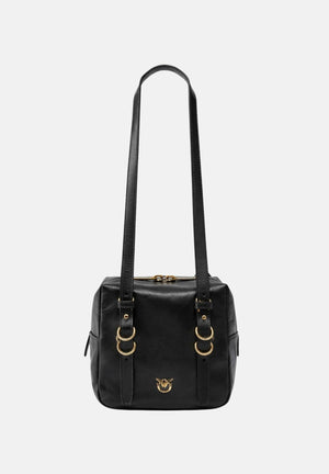PINKO Borsa a spalla Cubic Bag nera da donna 106465A315 Z99Q PINKO 
