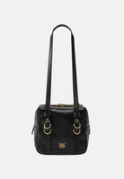 PINKO Borsa a spalla Cubic Bag nera da donna 106465A315 Z99Q PINKO 