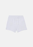 DSQUARED2 Shorts bianco da neonato con stampa sul retro DQ3280D0AGW DQ100 DSQUARED2 