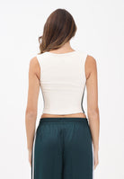 ADIDAS ORIGINALS Corsetto in velluto panna da donna KF4692 . ADIDAS ORIGINALS 