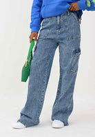 TOMMY JEANS Jeans cargo Claire in denim da donna DW0DW204791A5  TOMMY JEANS 