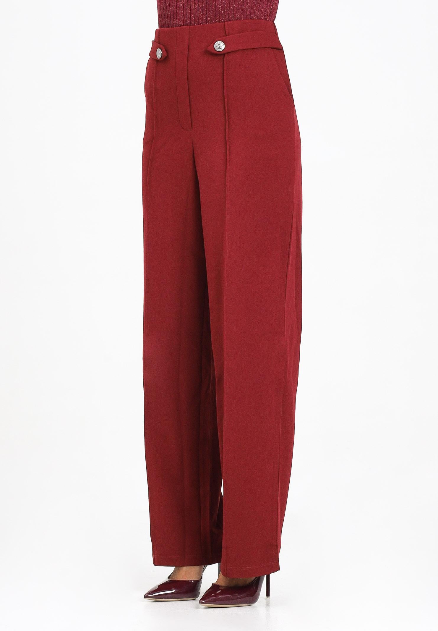 JDY Pantalone bordeaux da donna 15354510 Cabernet JDY 