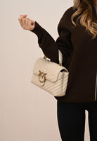 PINKO Borsa a mano Lady Love Bag Puff panna da donna 100044A0GK Z14Q PINKO 