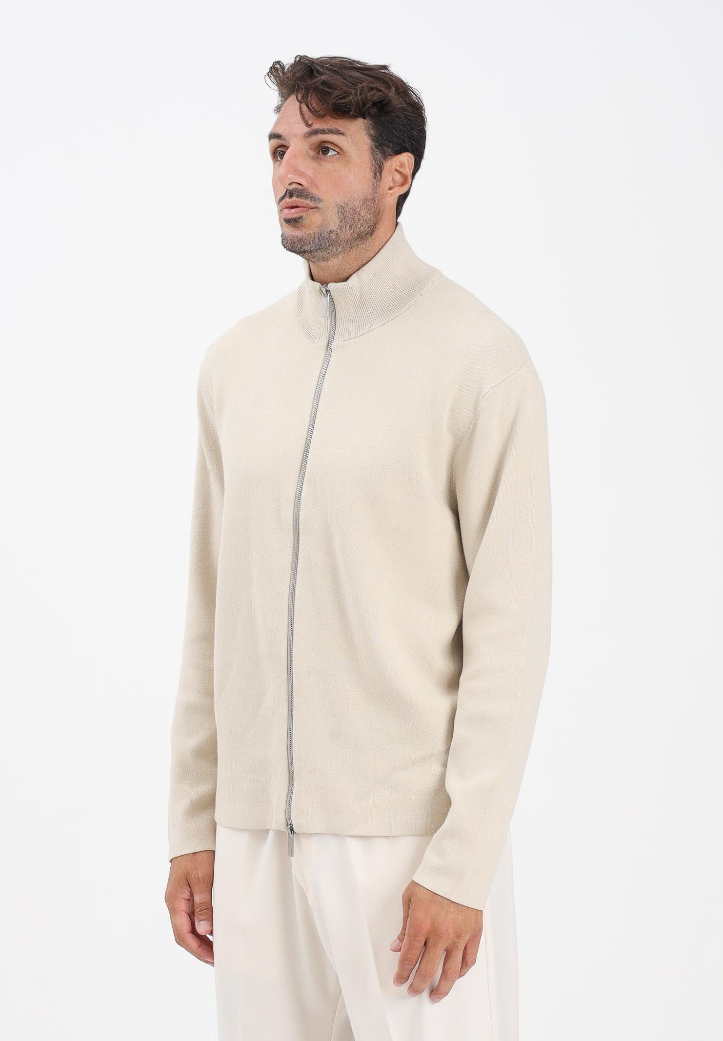 SELECTED HOMME Cardigan panna da uomo 16099572 Oatmeal SELECTED HOMME 