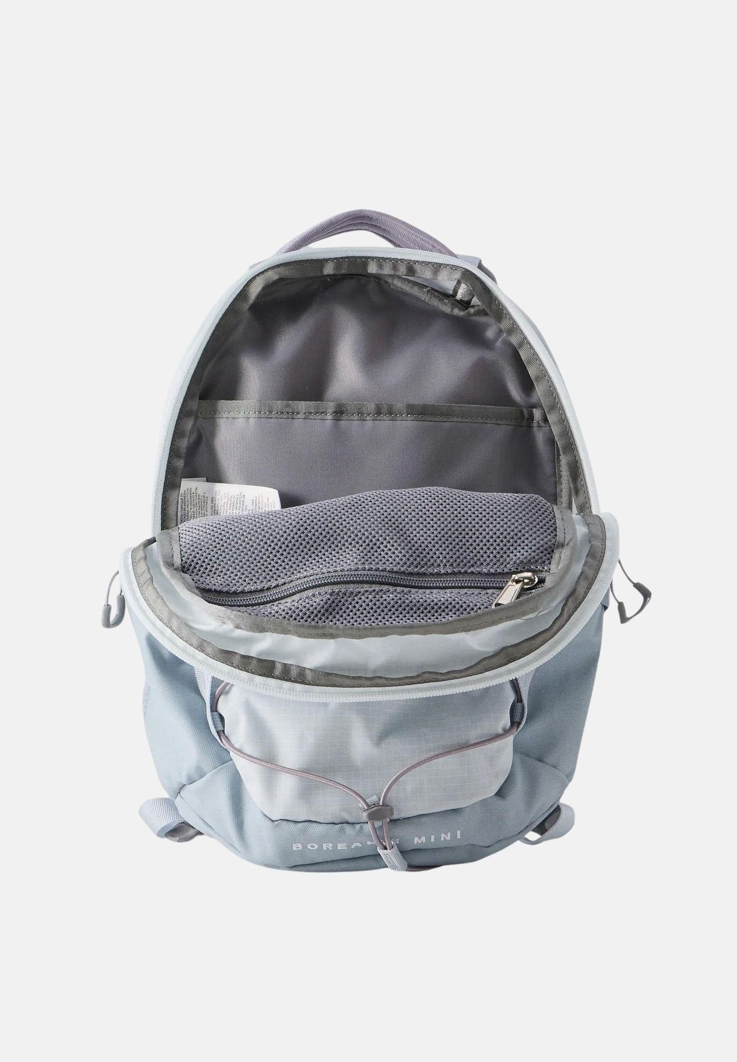 THE NORTH FACE Zaino mini Borealis grigio ghiaccio per uomo e donna NF0A52SWNKO1 . THE NORTH FACE 