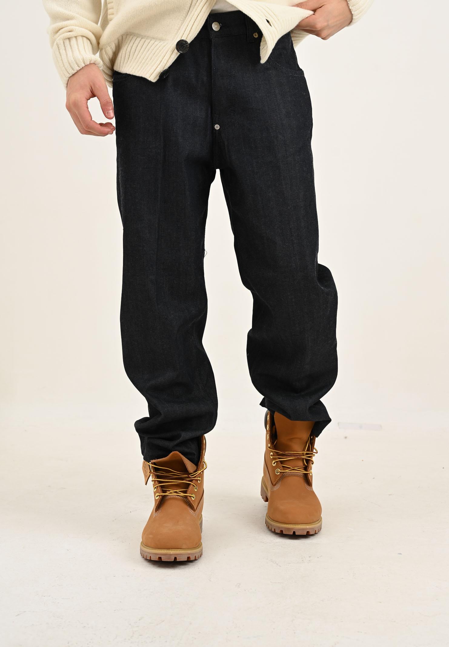 I'M BRIAN Jeans in denim scuro da uomo RYAN L2625 I'M BRIAN 