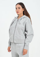 DICKIES Felpa con zip Oakport grigia da donna DK0A4Y1ZHG01  DIckies 