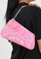 GCDS Borsa a spalla rosa da donna con logo GCDSMCN001 50 GCDS 