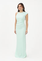 PATRIZIA PEPE Abito lungo verde menta da donna con schiena scoperta 2A3021A738 G632 PATRIZIA PEPE 