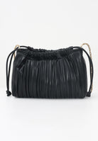 CALVIN KLEIN Borsa a spalla nera da donna in ecopelle plissettata LV04F3076G UB1 CALVIN KLEIN 