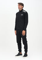 EA7 Tuta nera da uomo con stampa logo 7M000966AF10377 UC001 EA7 