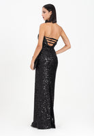 PINKO Abito lungo nero da donna con paillettes<BR/><BR/> 105527A2Q4 Z99 PINKO 