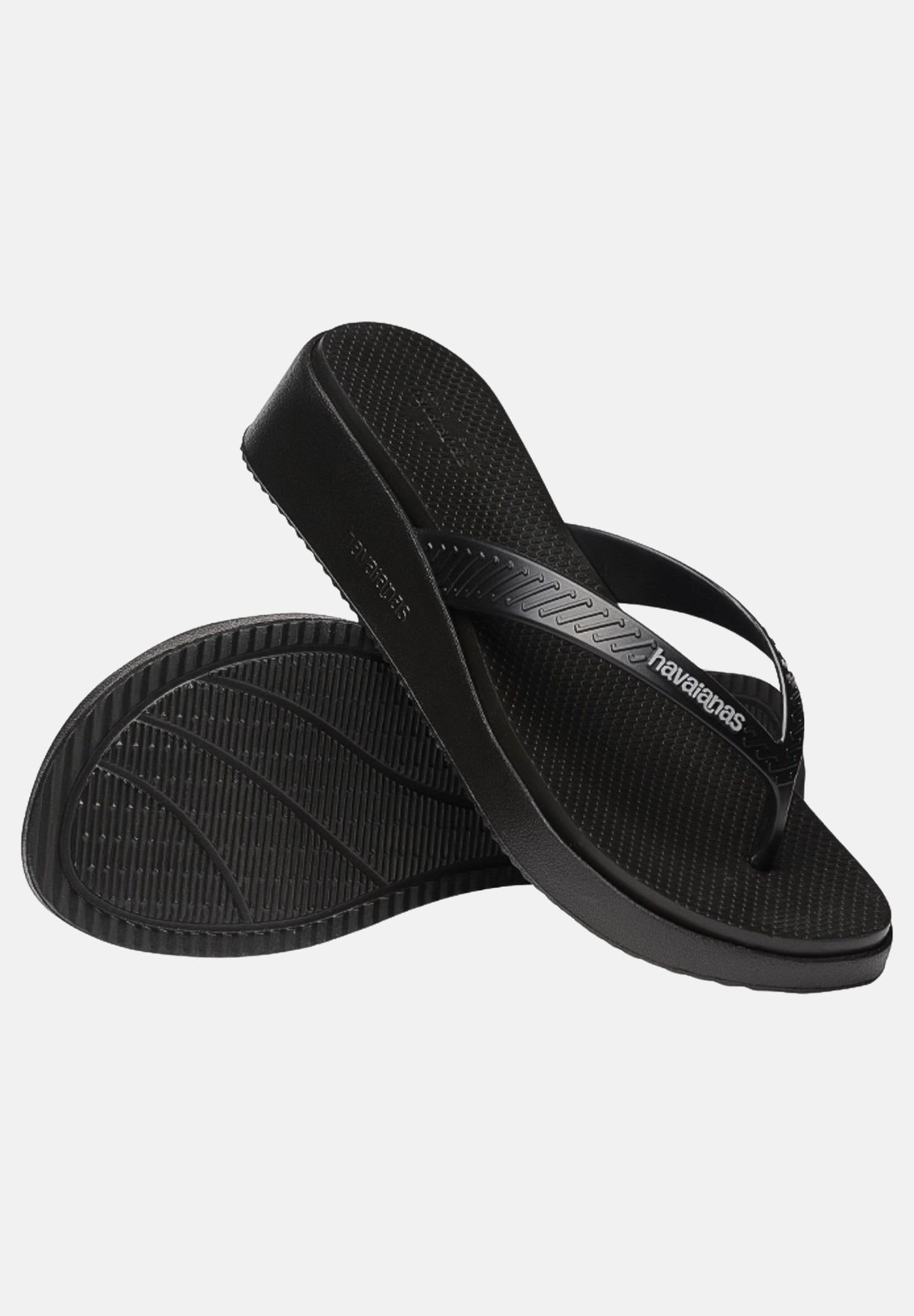 HAVAIANAS Infradito nero da donna High Platform 4149329 0090 HAVAIANAS 