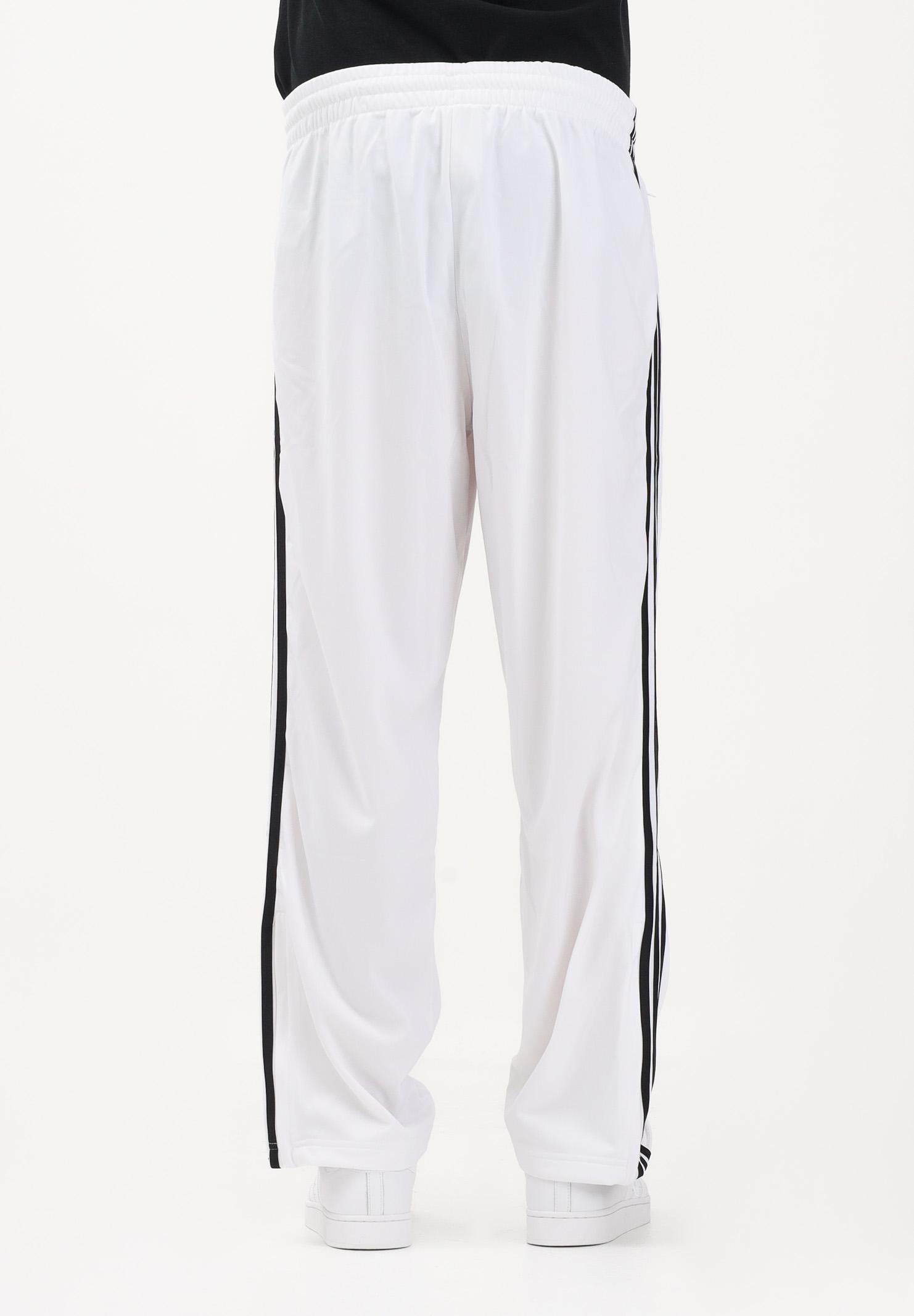ADIDAS ORIGINALS Pantalone sportivo FIREBIRD bianco e nero da uomo KD8322 . ADIDAS ORIGINALS 