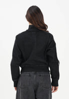 ADIDAS ORIGINALS Giubbotto Firebird in denim nero da donna KD2898 . ADIDAS ORIGINALS 