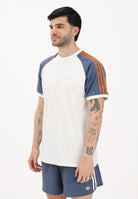 ADIDAS ORIGINALS T-shirt a manica corta WASHED CALI bianca da uomo KX1261 . ADIDAS ORIGINALS 