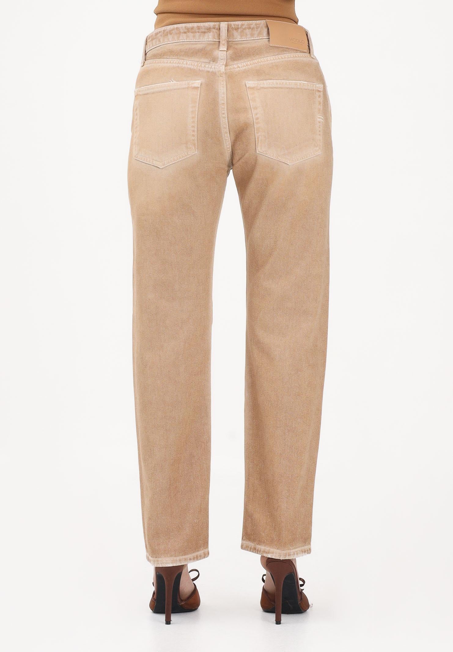 VICOLO Jeans Zoe beige da donna DAB5112 ABU61 VICOLO 