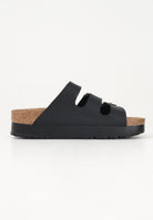 BIRKENSTOCK Ciabatte Florida Flex Platform nere da donna 1029737 . BIRKENSTOCK 