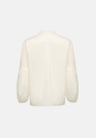 MAX MARA blusa con collo alto Seta avorio donna 2626116071600 001 MAX MARA 
