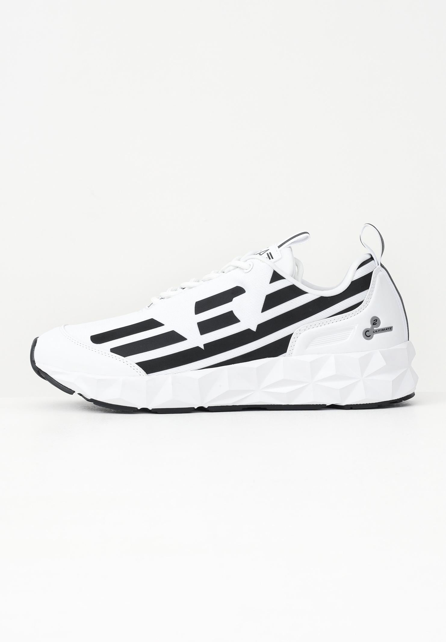 EA7 Sneakers bianche da uomo con stampa logo X8X217XK433 U026 EA7 