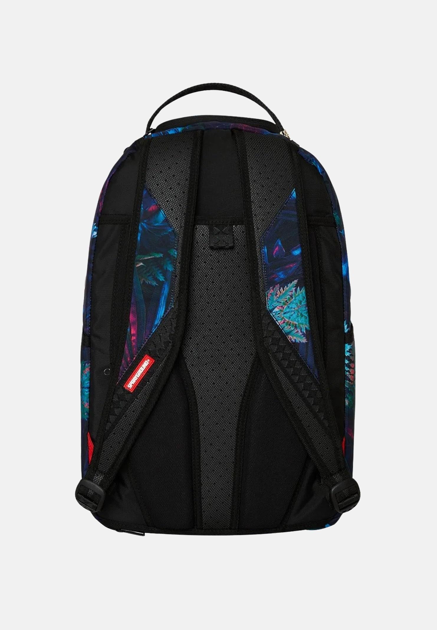 SPRAYGROUND Zaino MAGENTA NEON JUNGLE DLXR blu per uomo e donna 910B6786NSZ . SPRAYGROUND 