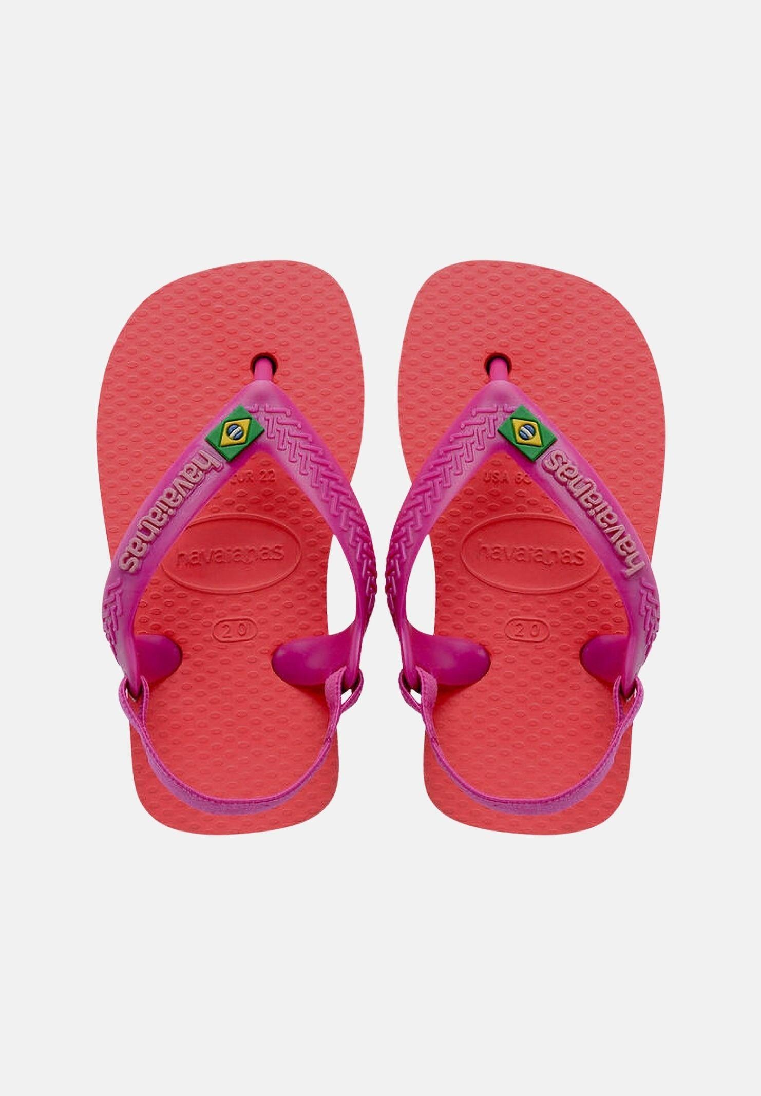 HAVAIANAS Sandali Brasil Logo II corallo da neonato 4140577 4380 HAVAIANAS 