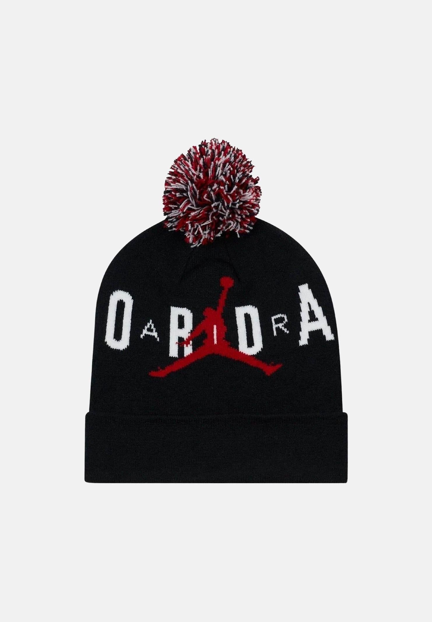 JORDAN Set regalo composto da cappello e guanti nero e rosso per bambino e bambina 9A0869 023 JORDAN 