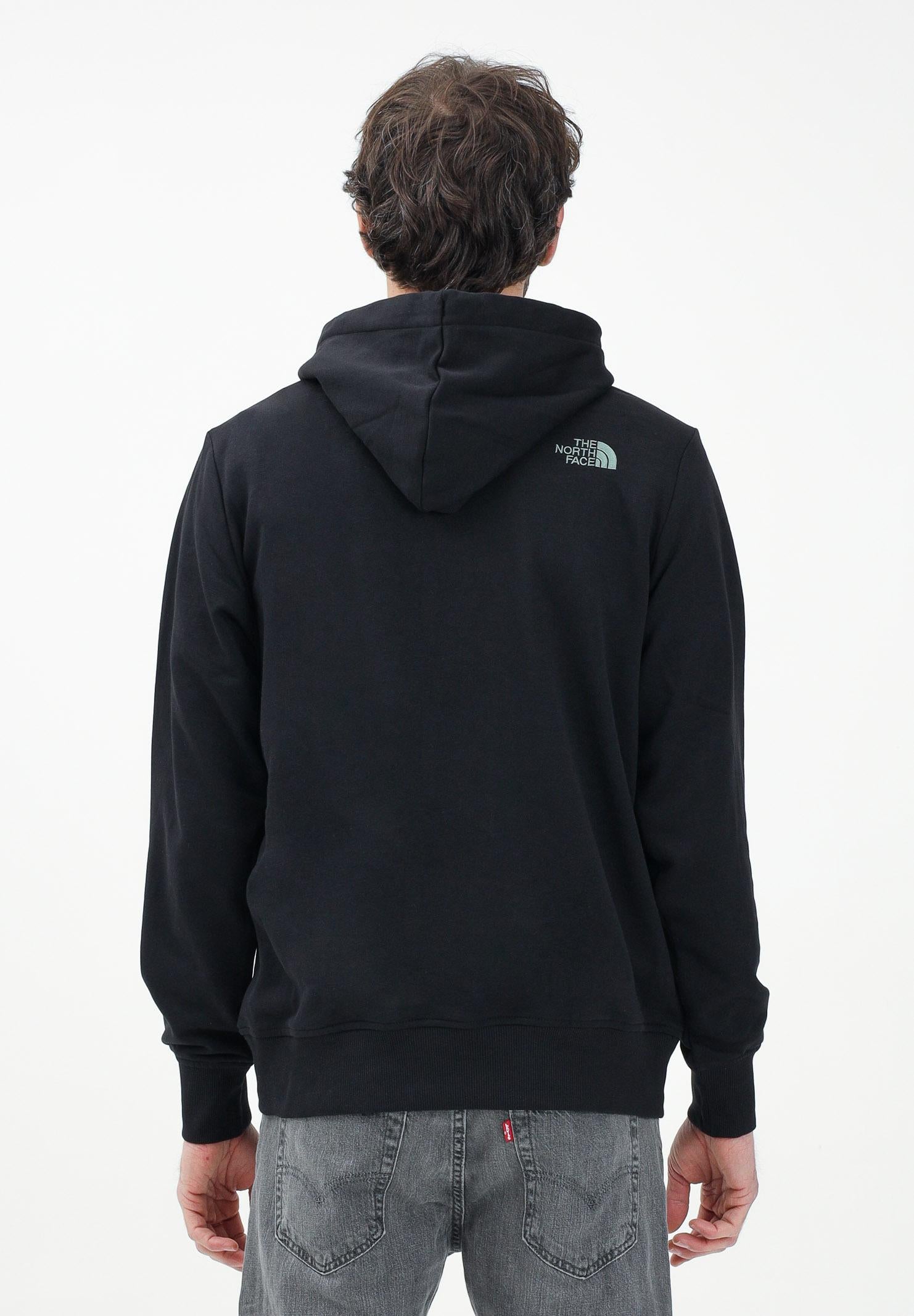 THE NORTH FACE Felpa con cappuccio Drew Peak Light nera da uomo NF0A8C1BASW1 . THE NORTH FACE 